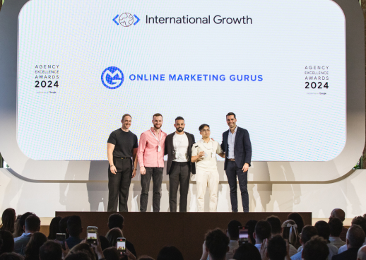 OMG won the International Growth category at Google’s 2024 Agency Excellence Awards