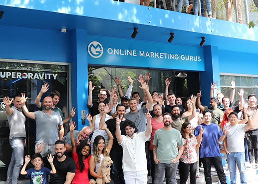 Online Marketing Gurus’s global team includes 200+ Gurus across locations in Australia, Dubai, the United States, and Singapore.
